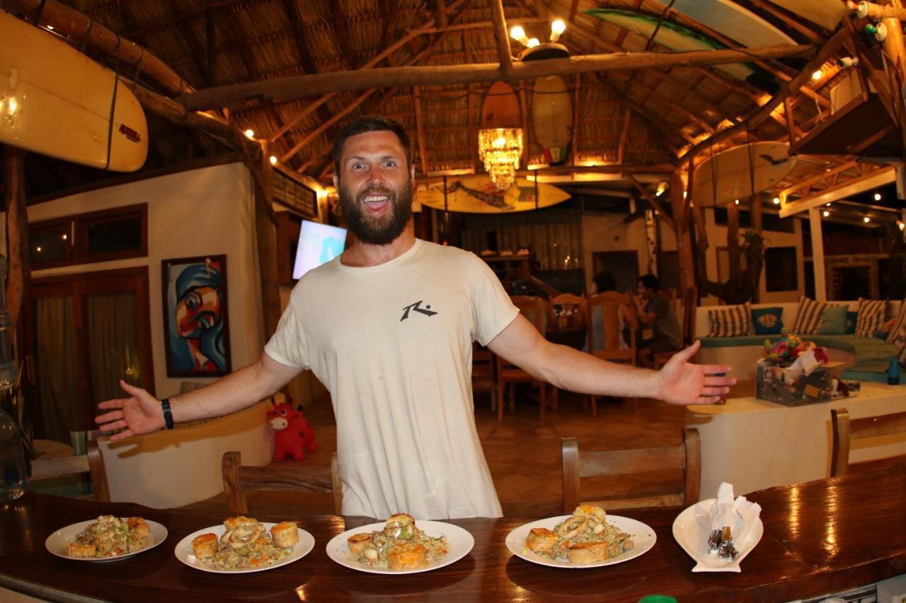 Sirena Surf Lodge Miramar Nicaragua Экстерьер фото