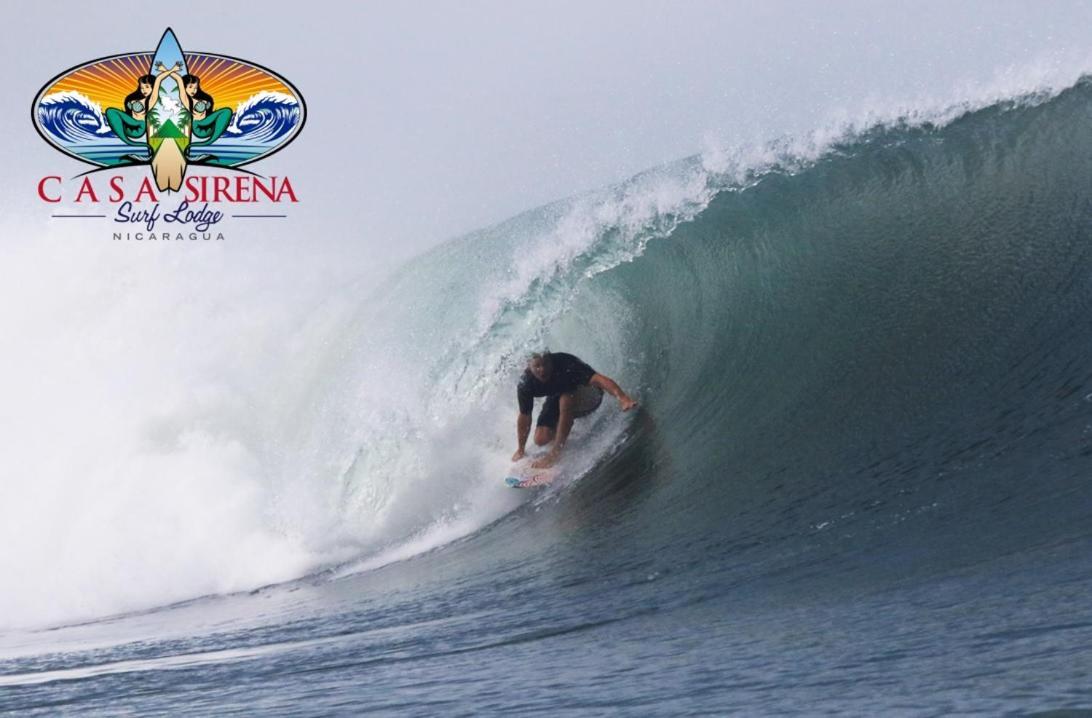 Sirena Surf Lodge Miramar Nicaragua Экстерьер фото