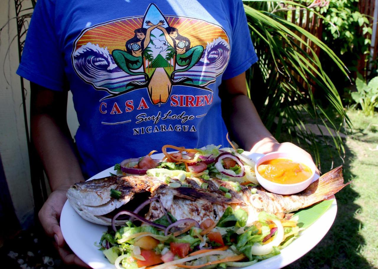 Sirena Surf Lodge Miramar Nicaragua Экстерьер фото